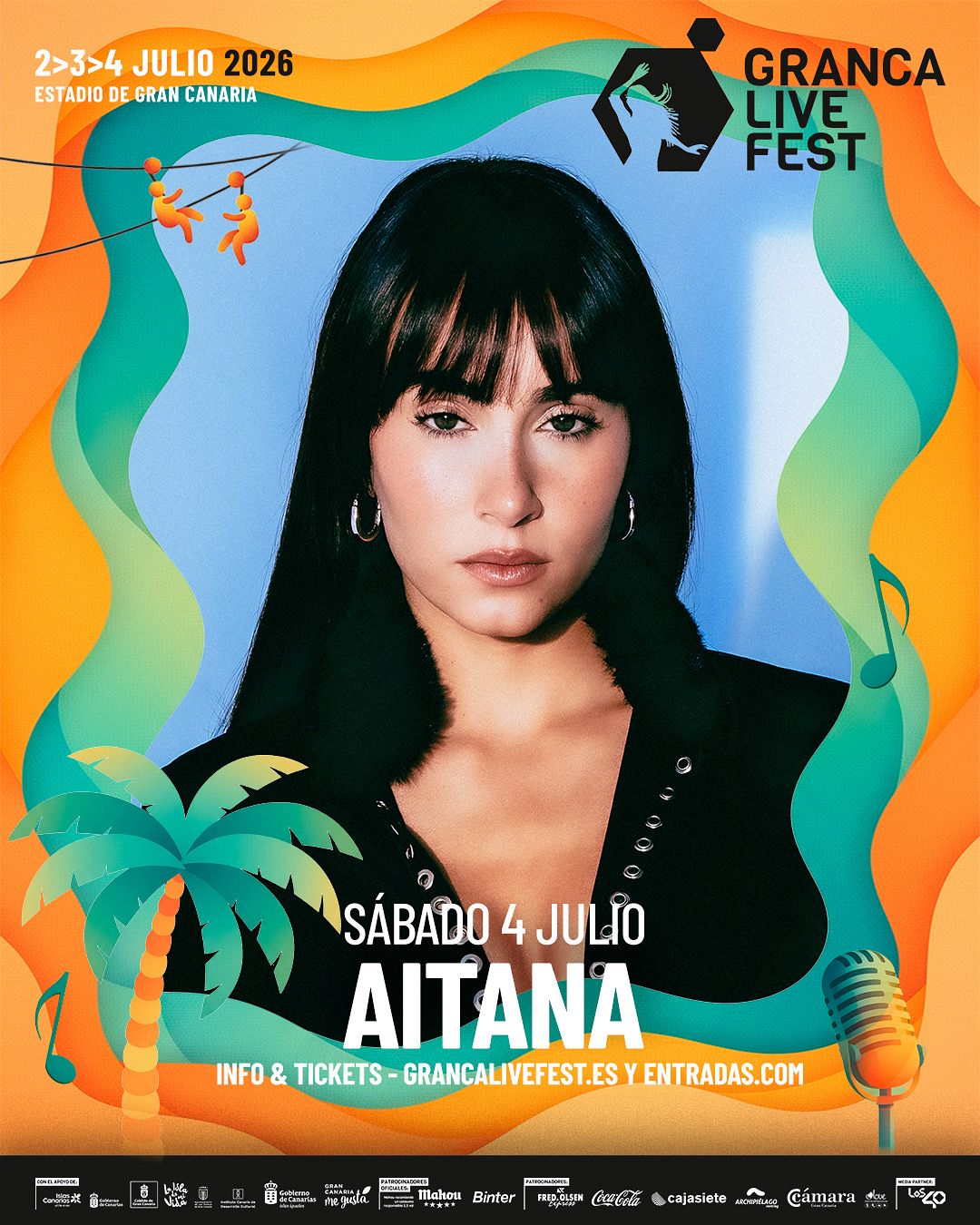 Nueva Gran Confirmaci n Para El Granca Live Fest 2026 Aitana Nueva Gran Confirmaci n Para El Granca Live Fest 2026 Aitana
